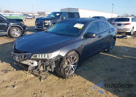 2016 Acura Tlx V6 from USA, damaged, VIN 19UUB2F31GA006596